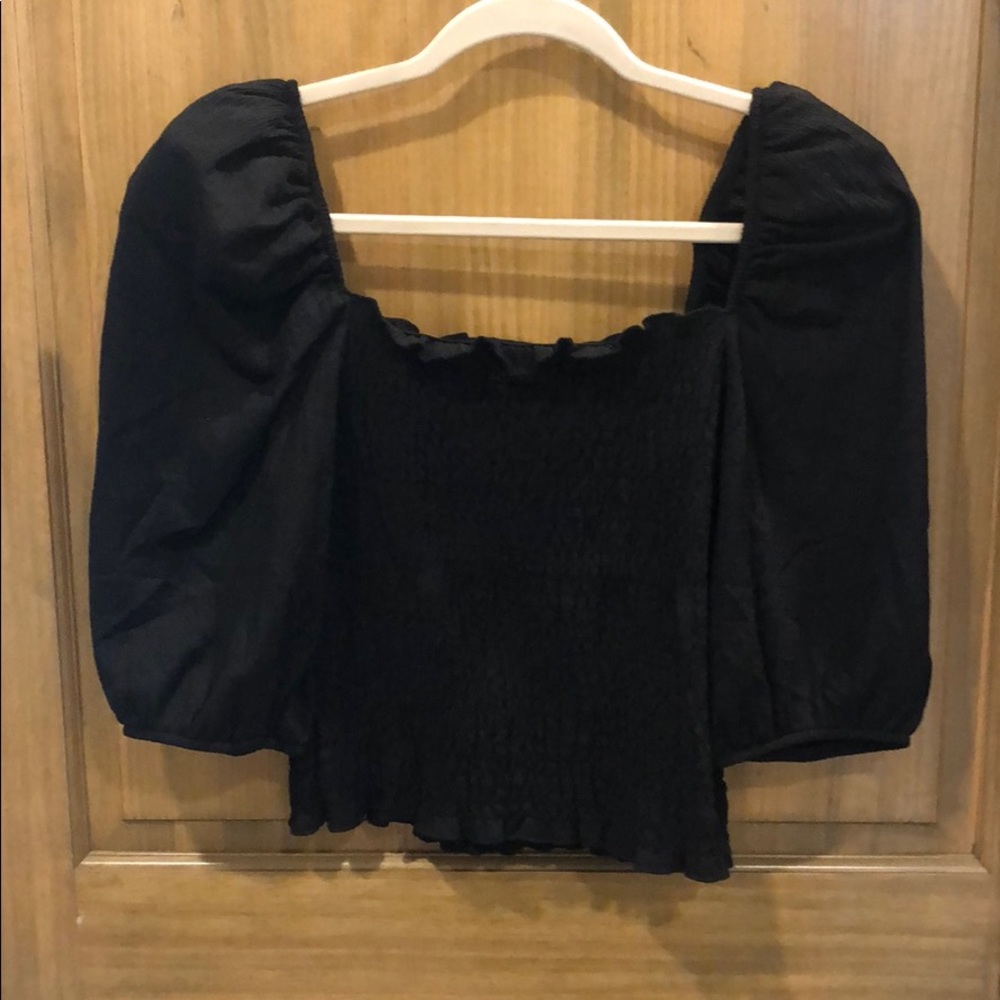 H&M puff sleeve top